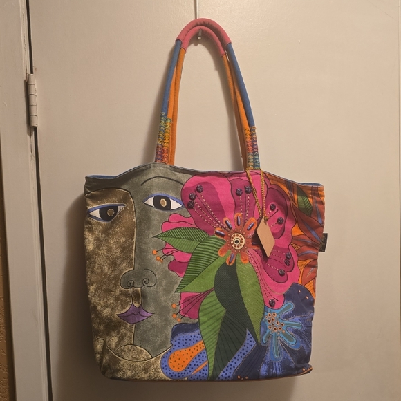 Handbags - Colorful Artistic Lauren Burch Tote Bag